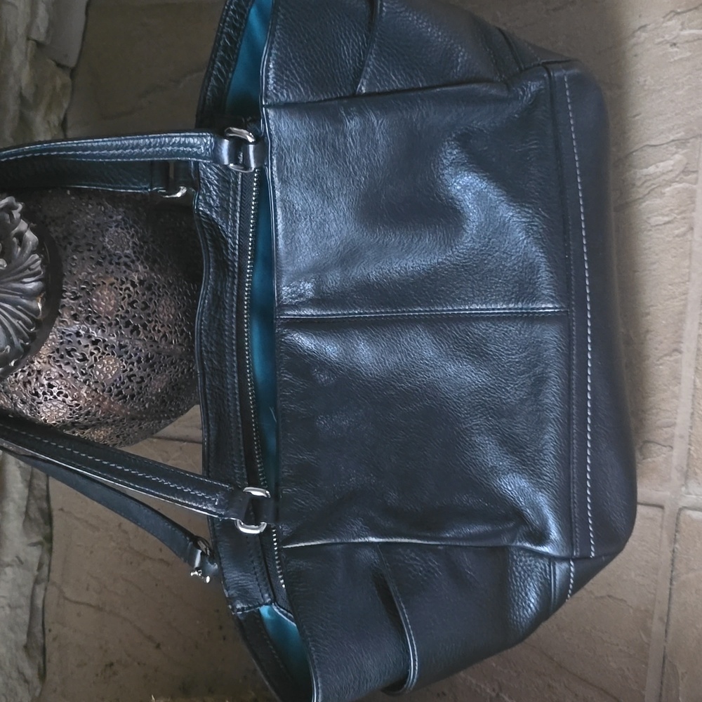 Coach Park Leather shoulder tote - Picture 8 of 9